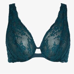 Savage X Fenty Teal Lace Bra
